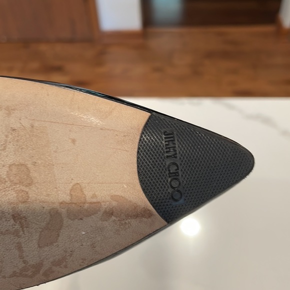 Jimmy Choo Patent Leather Ankle Boots - Picture 10 of 12